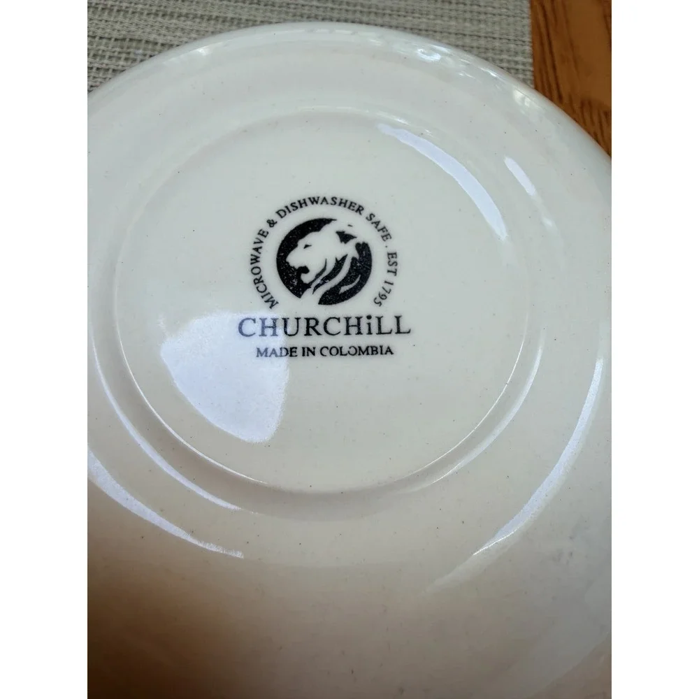 Churchill China Blue Willow 6.5